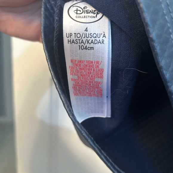 Disney Descendants Evie Faux Leather Dress Navy size 4 - Picture 5 of 6